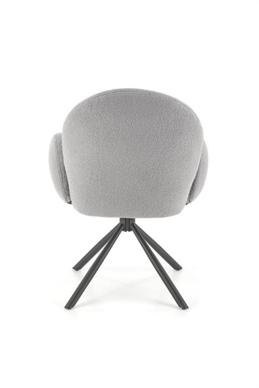 Krzesło K498 Czarny/Popielaty