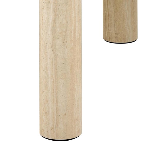 Stolik SOLANO 60x60 Beżowy/Trawertyn