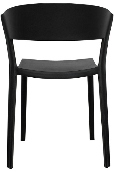 Krzesło JASPER Czarny Polipropylen