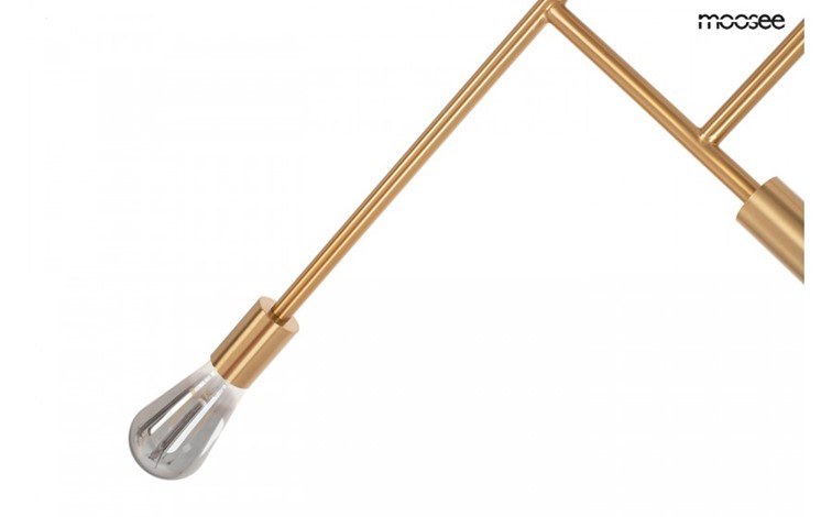 Lampa Wisząca RIVA 2 Złoty