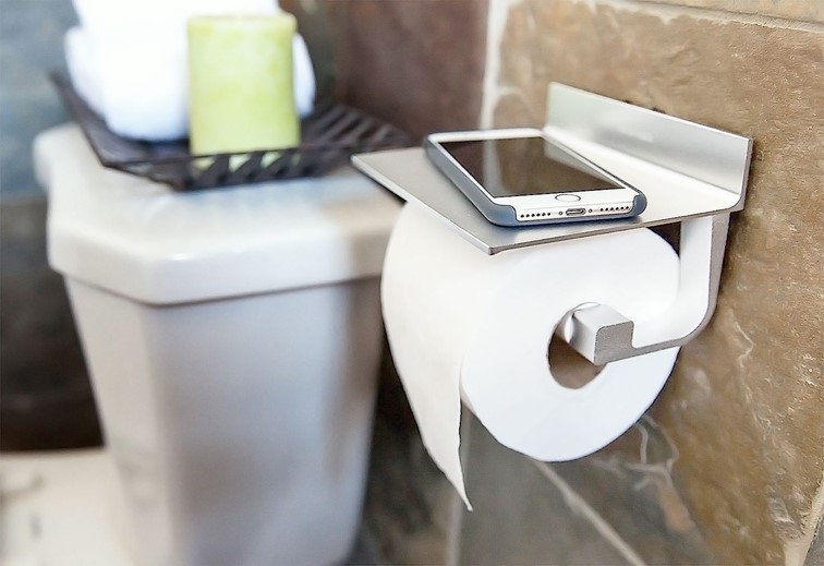 Uchwyt na Papier Toaletowy 390175A Chrom