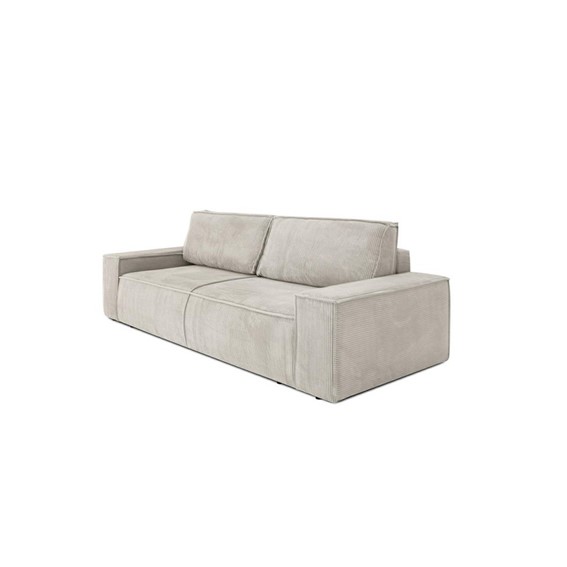 Sofa PILLOW z Funkcją Spania 255cm Szary