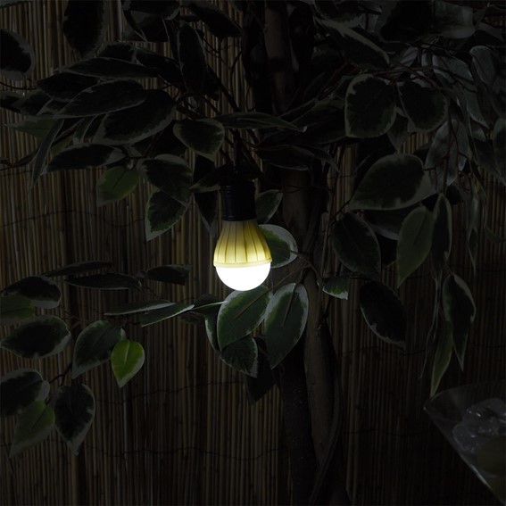 Lampka Kempingowa Jasny Szary