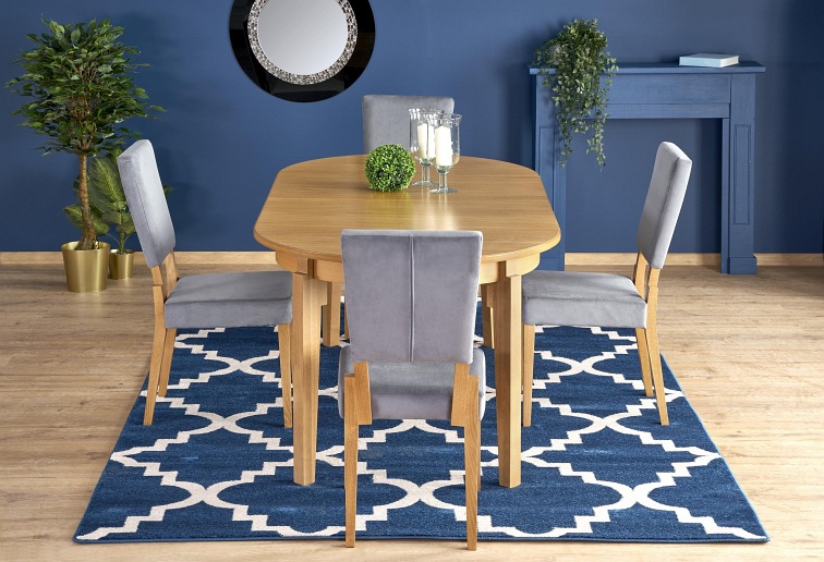 Stół Rozkładany SORBUS (100-200)x100 Dąb Miodowy