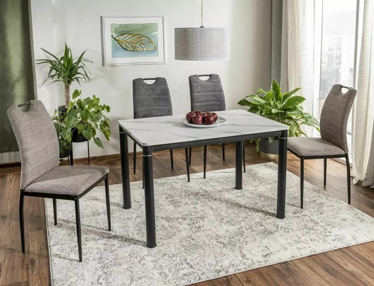 Krzesło RIP Brego Czarny Mat/Ciemny Szary 18