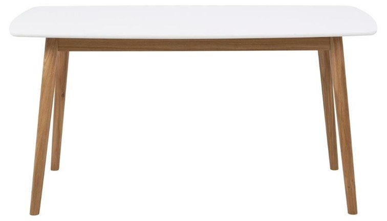Stół NAGANO M 150x80 Biały Blat