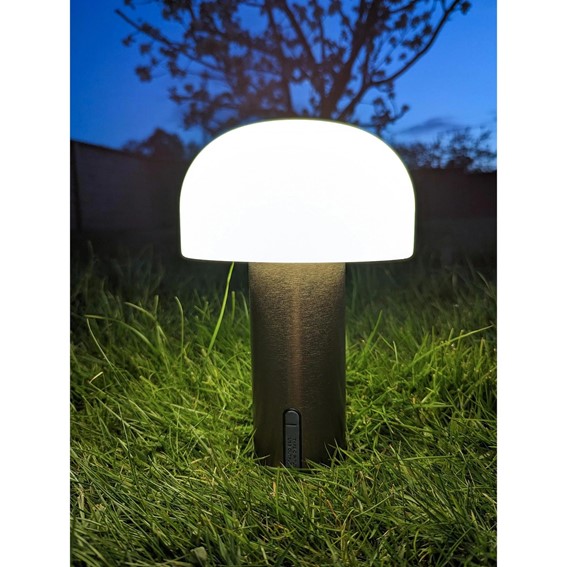 Lampa Ogrodowa SOHAM Miedziany/Biały