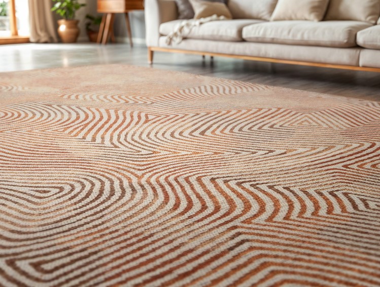 Dywan CORAL INDIAN SAND 9800 280x390 cm Pomarańczowy