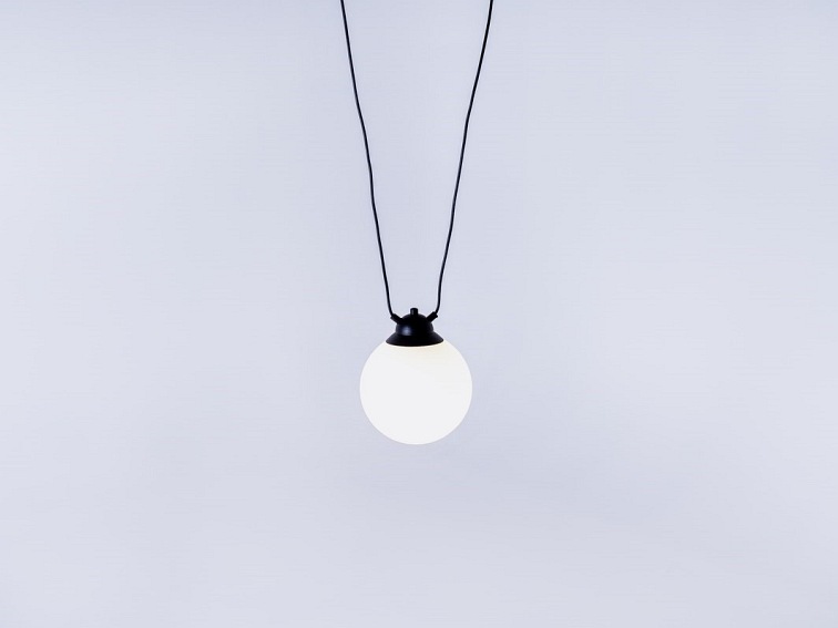 Lampa Wisząca GLASS 1 Czarny