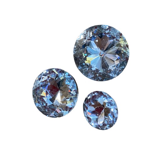 Guzik z Kamieniem Akrylowym 16 mm