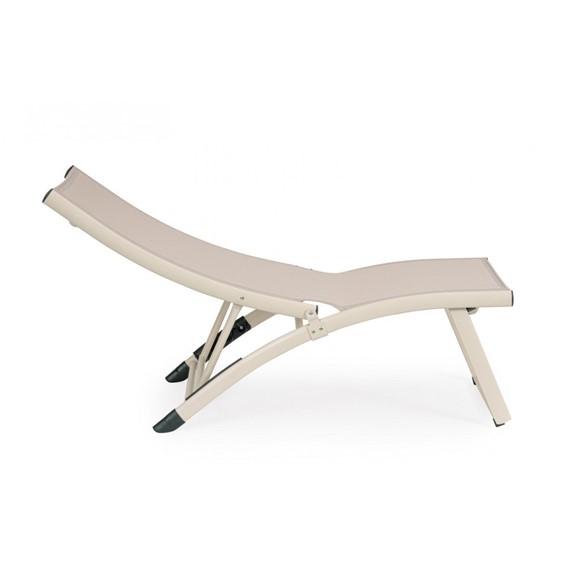 Leżak Ogrodowy TAYLOR Beżowy