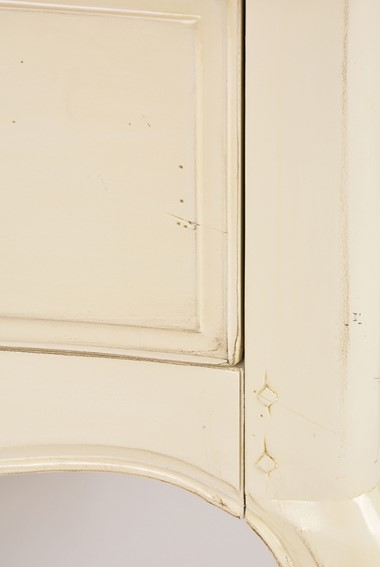 Stolik VENEZIA BIANCO VEB809K Beżowy/Brązowy