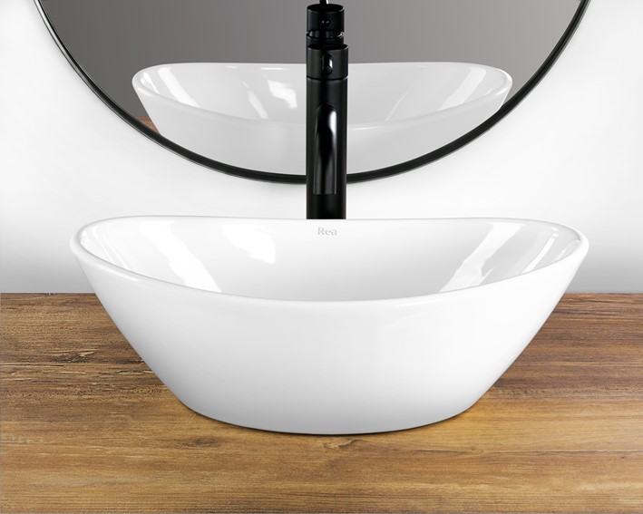 Umywalka Nablatowa KATE 45 Biały