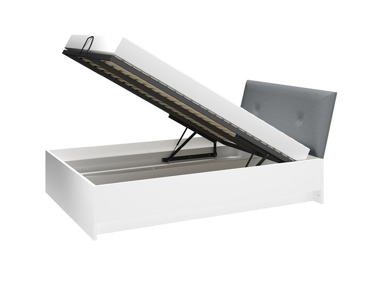 Łóżko Lille 13 220x150 Biały Alpejski