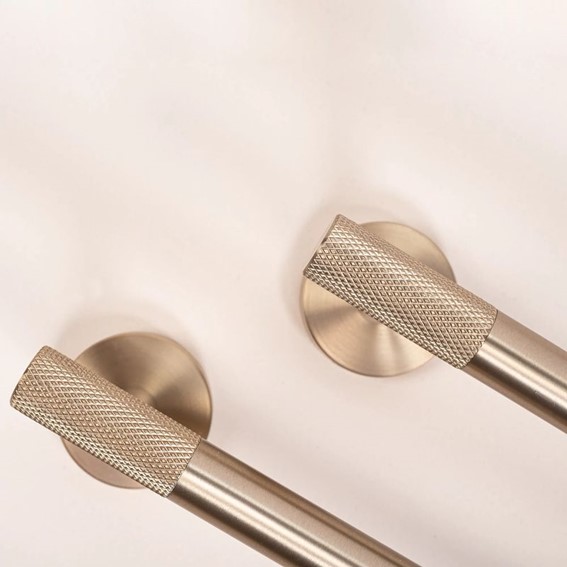 Wieszak Łazienkowy MODERN 6603 Złoty Szczotkowany