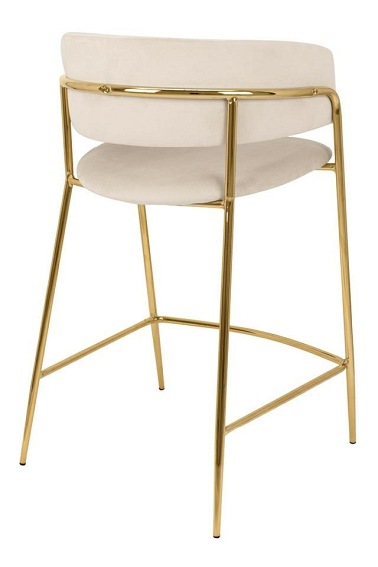 Krzesło Barowe DELTA Beżowy