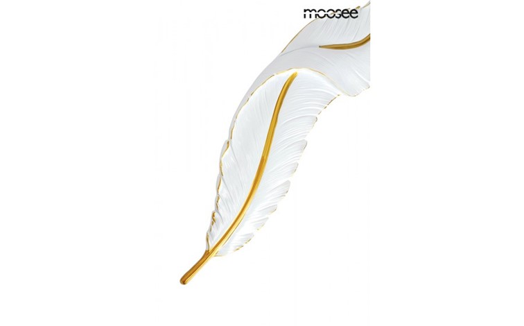 Lampa Ścienna IKAR 60 Biały/Złoty