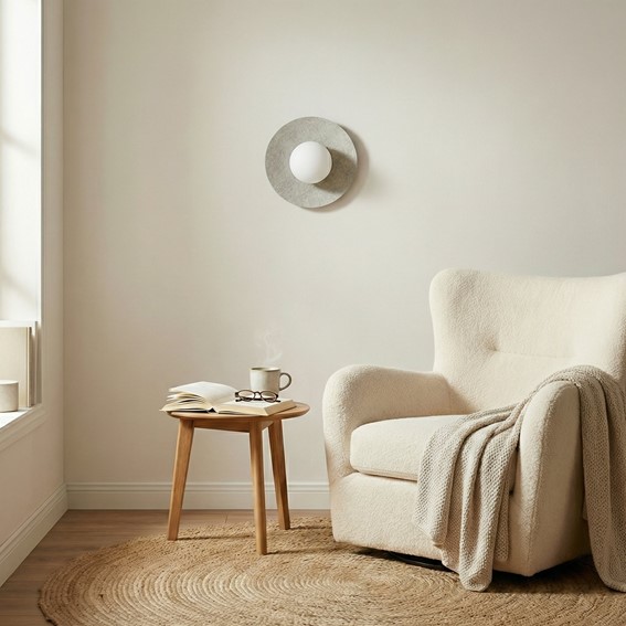 Kinkiet CALMA S K1 Szary