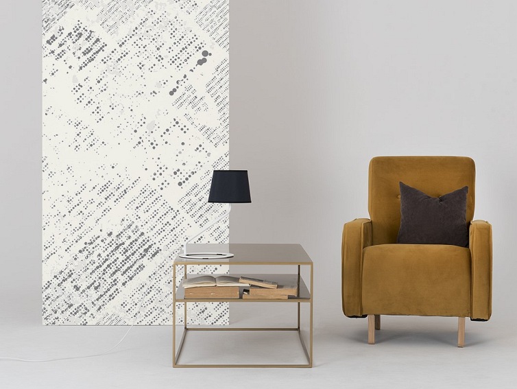 Lampa stołowa SHADE TABLE –klosz czarny,biały