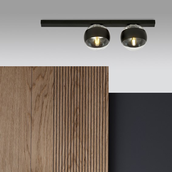 Lampa Sufitowa FIT 2 STRIPE Czarny