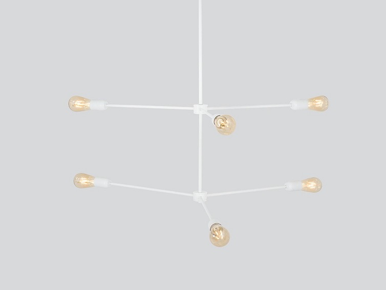 Lampa wisząca TRISO 6 – biały