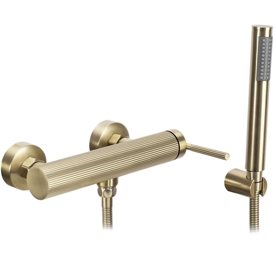 Bateria Prysznicowa ARGON Złoty Szczotkowany