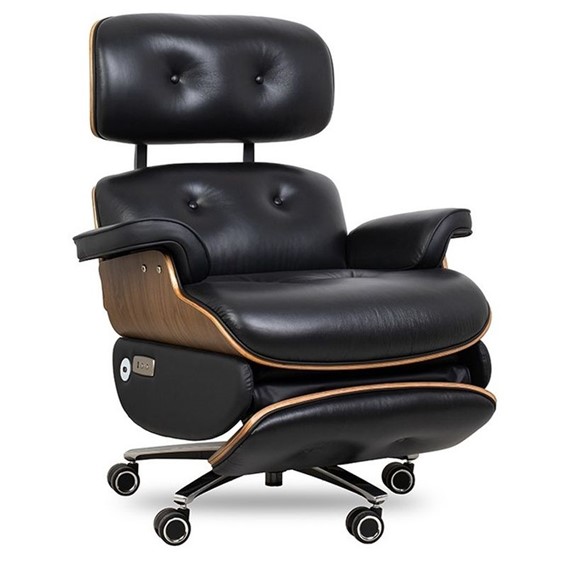 Fotel Biurowy LOUNGE AUTOMATIC Czarny