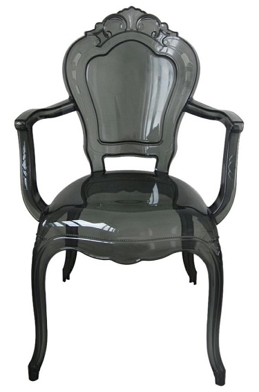 Krzesło King Arm 54x57x97 Dymiony