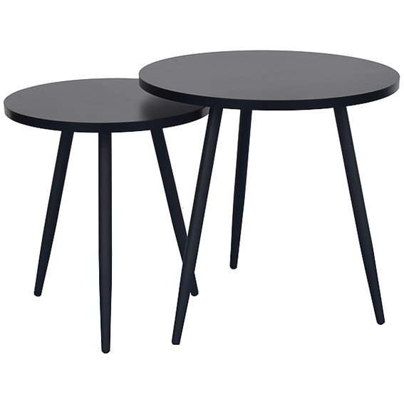 Stolik (Zestaw) CLEO fi50/40 Czarny