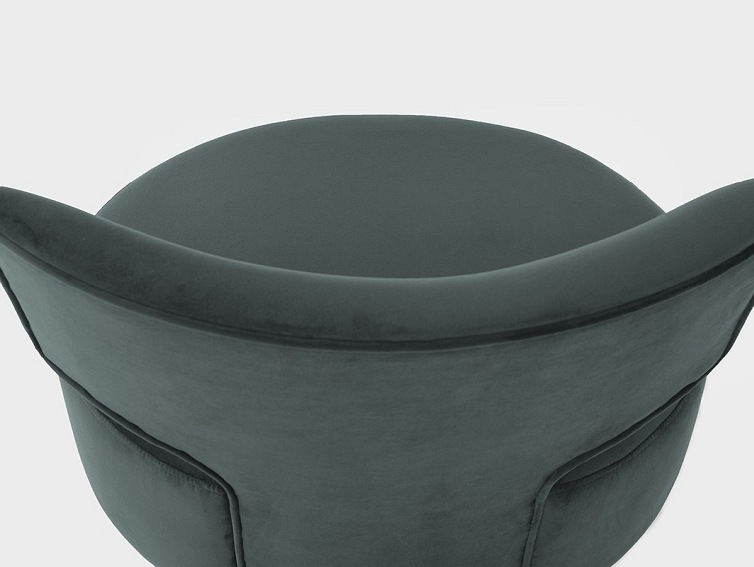 Fotel Flippin 75x60x75 Szary Bez/Naturalny