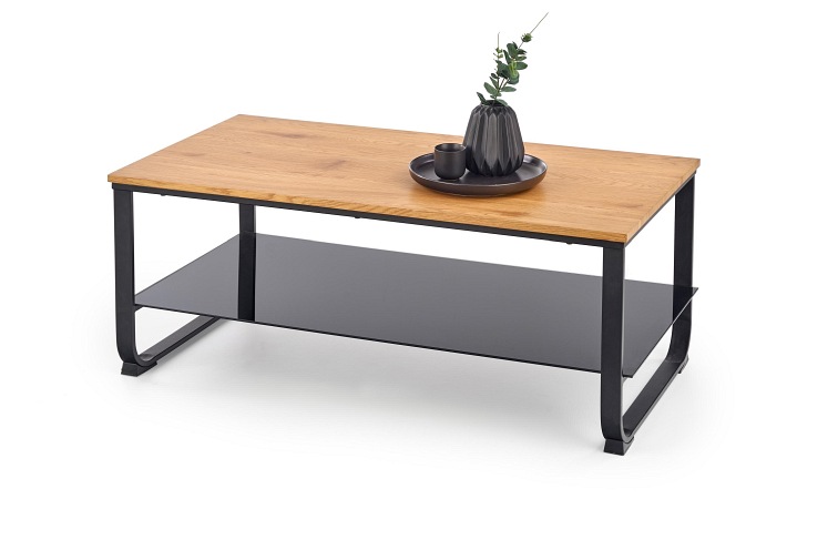 ARTIGA ława dąb złoty / czarny