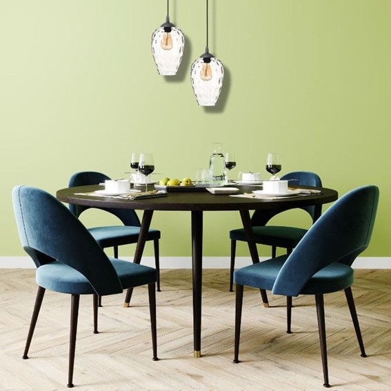 Lampa Wisząca FIORA 1S Czarny