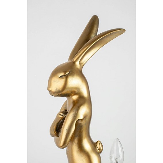 Lampa Stołowa RABBIT 88cm Biały/Złoty