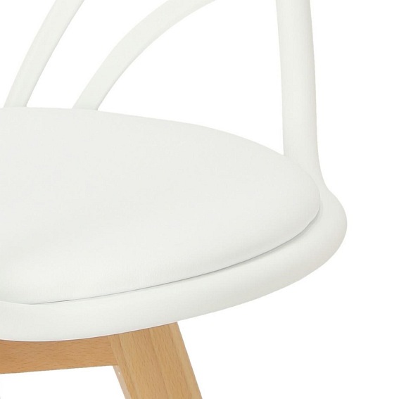 Krzesło SIRENA z podłokietnikami Biały