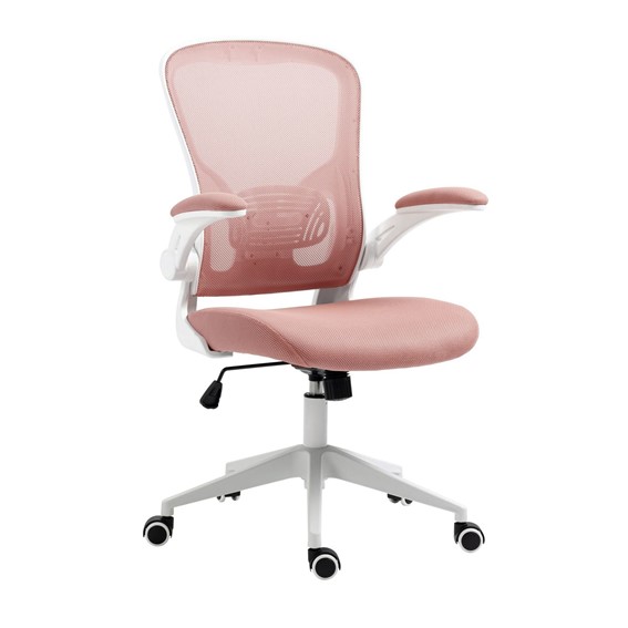 Fotel Obrotowy FB21-FX (W) Różowy
