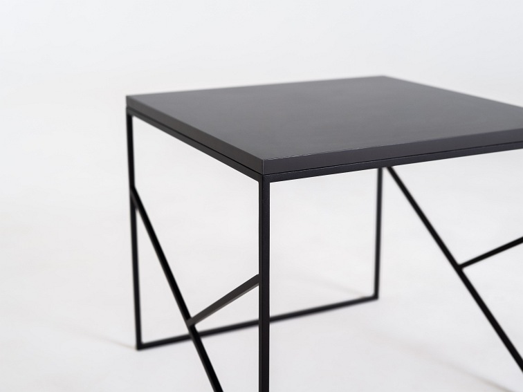 Stół Kawowy Fancy Basic 50x50 Czarny