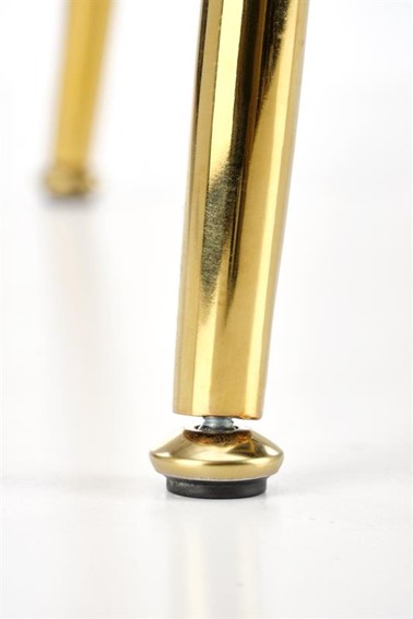 Krzesło K500 Złoty/Beżowy