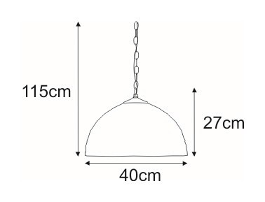 Lampa Wisząca TIFANY K-P162208 Wielokolorowy