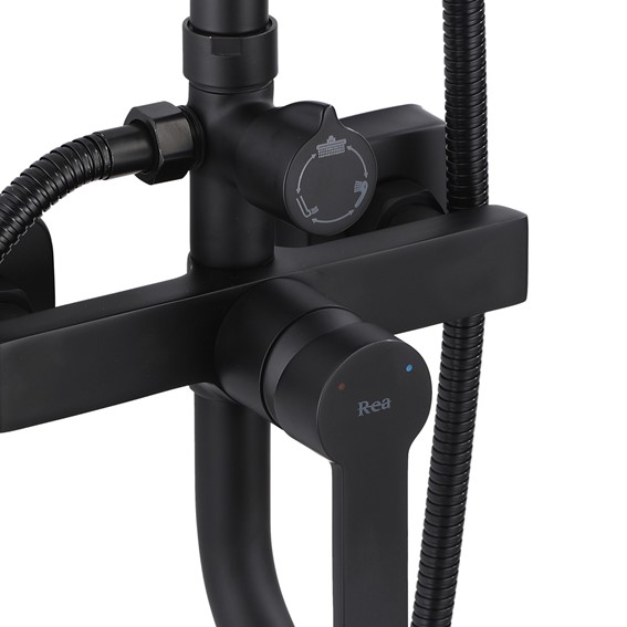 Zestaw Natryskowy ARGUS Czarny