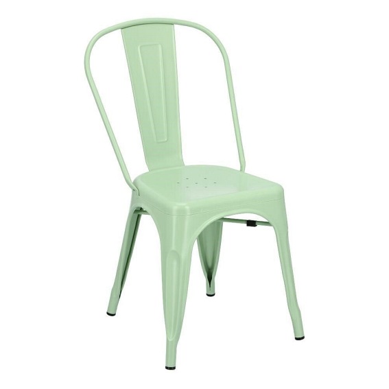 Krzesło PARIS Inspirowane Tolix Zielony
