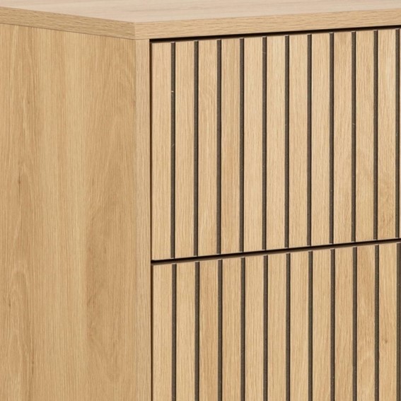 Komoda ALBANY 4 Szuflady Dąb Naturalny