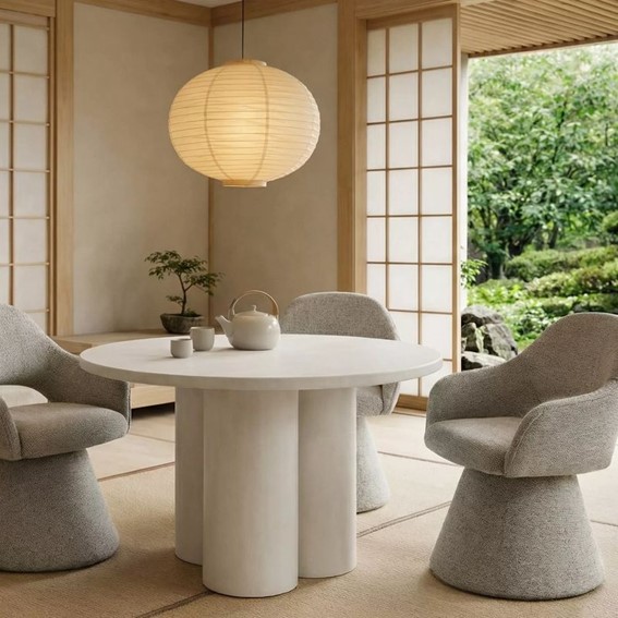 Krzesło RIKU Noelle Szary/Czarny Mat