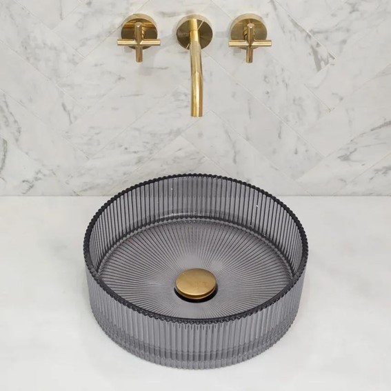 Umywalka Nablatowa INGRID Szary