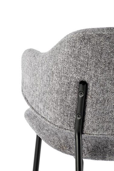 Krzesło K497 Czarny/Popielaty