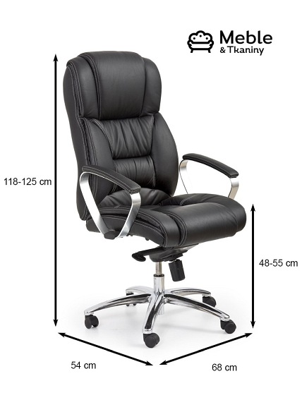 Fotel Gabinetowy FOSTER Czarny