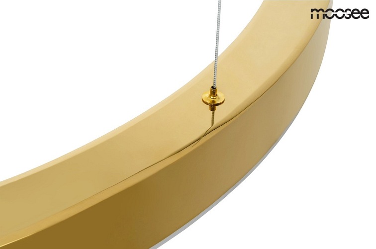 Lampa Wisząca RING LUXURY 110 Złota