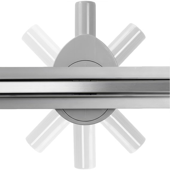 Odpływ NEO SLIM PRO 900 Stal Szczotkowana