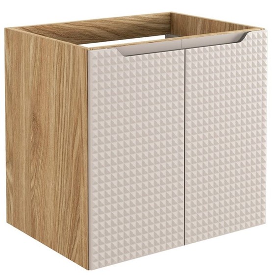 Szafka pod Umywalkę LUXOR Dąb Olejowany/Beż