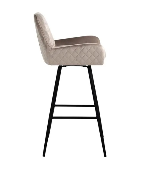 Krzesło Barowe LINSEY Obrotowe Khaki