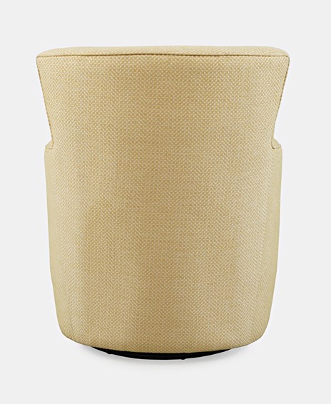 Fotel Obrotowy LEITH LET72Y Żółty